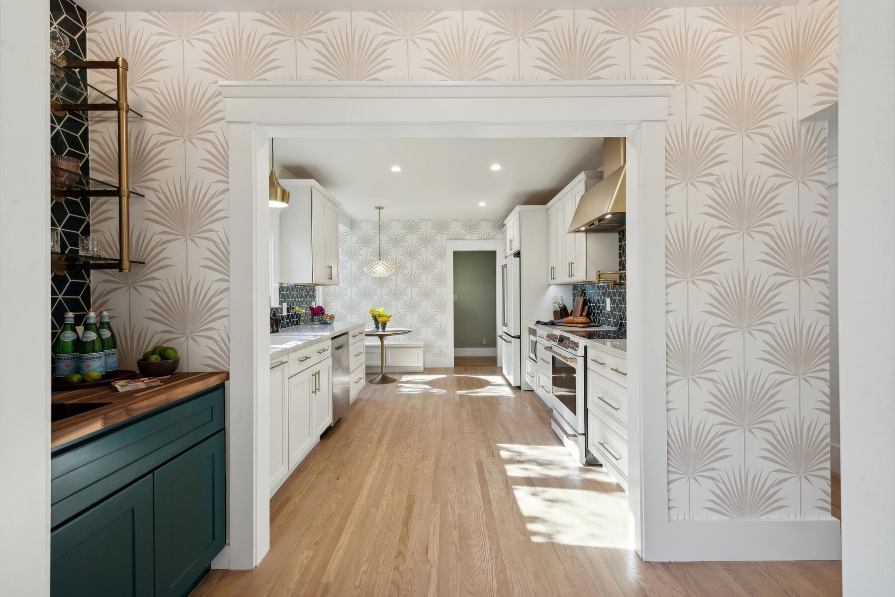 Kitchen through view